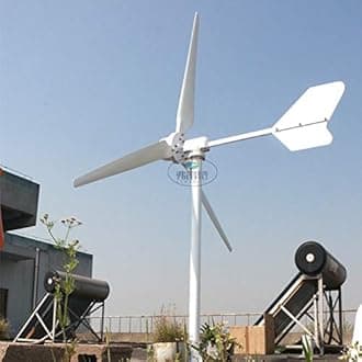 1000W 2000W 3000W Horizontal Wind Turbine 48v 96v 110V 120V 220V Generator for Home Use Free Energy Wind Power Windmill (240V, 3000W)