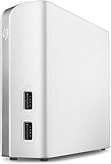 Seagate Backup Plus Hub for Mac 8TB External Hard Drive Desktop HDD – USB 3.0, 2 USB Ports, for Computer Desktop Workstation PC Laptop Mac, 2 Months Adobe CC Photography (STEM8000400)
