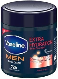 VaselineMen Extra Hydration Moisturizing Body Cream For Dry Skin 400 ml