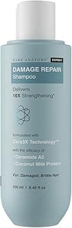 Damage Repair Hair Shampoo | Provides 10x Strengthening Powered By Ceramide A2 & Coconut Milk Protein | For Damaged, Dry & Frizzy Hair | Sulphate & Paraben Free | For Women & Men | 250ml
