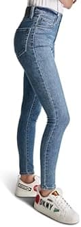 DKNY Womens Bleecker Shaping Skinny Jeans
