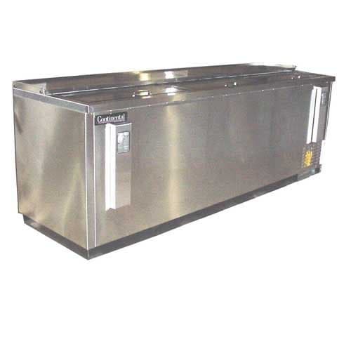 Continental Refrigerator (CBC95-SS-DC) - 95" Deep Chill Horizontal Bottle Cooler