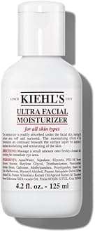 Kiehl's Ultra Facial Moisturiser, Face Moisturiser For Women & Men, Suitable for All Skin Types, Fragrance-Free, 125ml