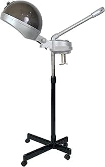 2 in 1 Facial Steamer and Hair Steamer Face Sauna Humidifier Hot Mist Moisturizing for SPA Skin Care Salon Beauty Barber Equipment for every spa and beauty salon (Multi color)