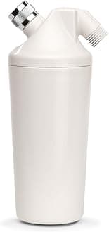 Aquasana Shower Water Filter System - Filters Over 90% Of Chlorine Carbon & Kdf Filtration Media Soften Skin And Hair From Hard – For Use With Existing Head Aq-4100Nsh , White