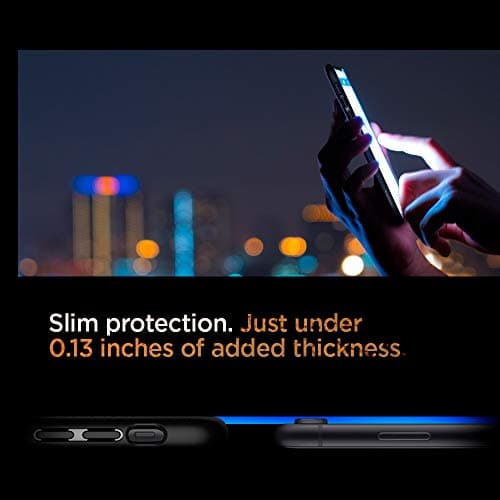 Spigen Liquid Air Back Cover Case for iPhone XR, Durable Protection, Air Cushion Technology - TPU | Matte Black