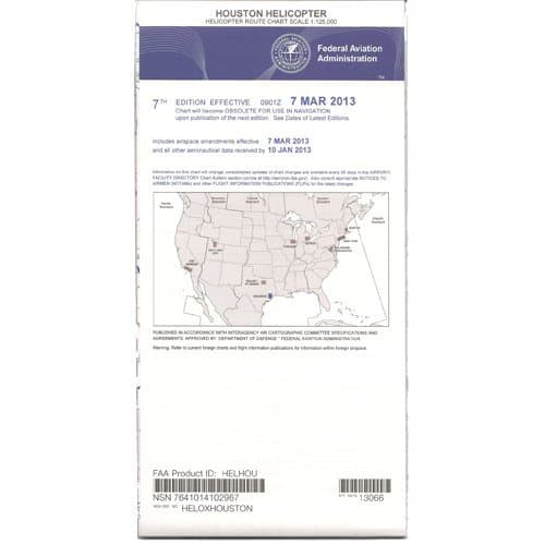 Houston Helicopter Route Chart
