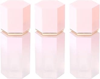 3 Pcs 7ml Liquid Blush Bottles Pink Plastic Lip Glaze Tubes Empty Refillable Lip Balm Vials Makeup Liquid Lipstick Containers for DIY Cosmetic Makeup Liquid Blush Samples