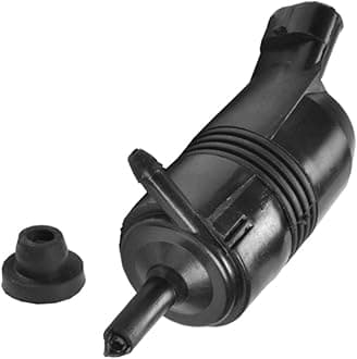 A ABIGAIL Front Windshield Washer Pump w/Grommet Replacement for Chevy GMC Buick Pontiac Isuzu Replaces # 385-232316A, 22127652, 22127653, 89025062, 89001122