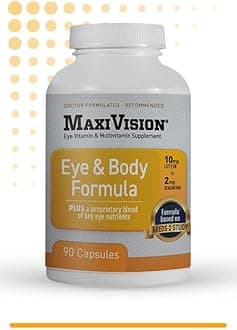 Lunovus MaxiVision Eye & Body Formula 90 Capsules