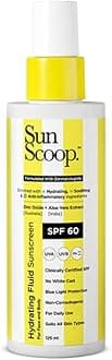 SunScoop Fluid Body Sunscreen Spray Spf 60, No White Cast, Protects From Uva & Uvb Rays, Hybrid, For Dry, Normal And Oily Skin Types 125 Ml (Pack Of 1) Neutral