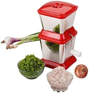 Multipurpose Onion, Chilly, Dry Fruit & Vegetable Chopper for Kitchen Stainless Steel Blade Jumbo Chilly Cutter [AS PR Image]