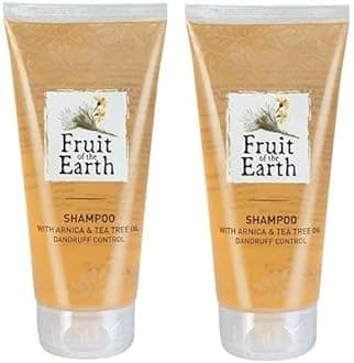 Fruit of The Earth Shampoo with Arnica and Tea Tree Oil (Pack of 2)