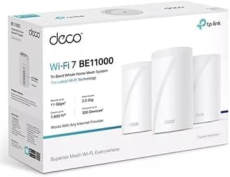 Deco BE11000 Multi-Gig - Wi-Fi-7 All-Home Mesh System (3-Pack) - White