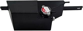 Aluminum Coolant Reservoir Expansion Overflow Tank for GTR R35 GT-R35 VR38DETT 2009-2018 Black