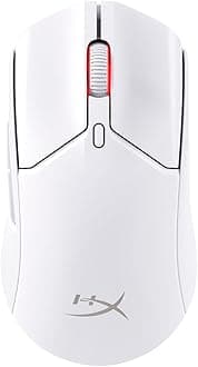 Pulsefire Haste 2 Dual Wireless RGB Gaming Mouse, Up to 26K DPI, HyperX 26K Sensor, 61g Ultra Lightweight, 100 Hr Battery Life, 1K Hz Polling Rate, 24 Months Warranty - White [6N0A9AA]