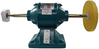 Johnson Polisher Motor Buff Machine | Professional 0.12 HP Polisher Motor Buff Machine for Exquisite Gold and Silver Jewelry Polishing