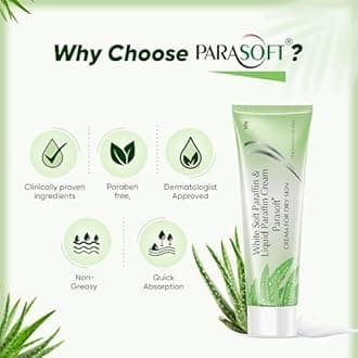 Parasoft Moisturizing Cream with Aloe Vera - 60g / 2.11 oz (Pack of 2) | Deep Hydration Intense Moisturizer for Dry & Dehydrated Skin, Non-Greasy, Dermatologist Tested, Paraben-Free