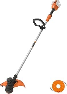 WORX WG183E.9 36V (40V MAX) Dual Battery Cordless 33cm Grass Trimmer Strimmer Line Strimmers Edge Cutter - (Tool only - Battery & Charger Sold Separately) Multicolor