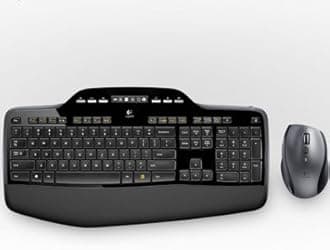 Logitech Wireless Desktop MK710 Keyboard & Pointing Device Kit - USB Wireless Keyboard - USB Wireless Mouse
