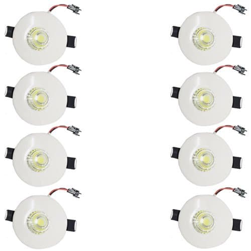 Galaxy 3W Panel Cob Ceiling Light, Warm White, Round