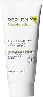 Glycolic Acid 15% Resurfacing Body Lotion – Medical Grade Glycolic Acid Exfoliating Cream – Antioxidant Treatment Smooths Skin Texture – Suitable for Sensitive Skin, 200 mL