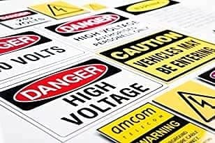 Fire Classifications PVC Waterproof metallic matte Sticker with Transparent Acrylic Sheet Free SET OF BOLT | SCREW | STUD finishing Safety Signature for walls removable