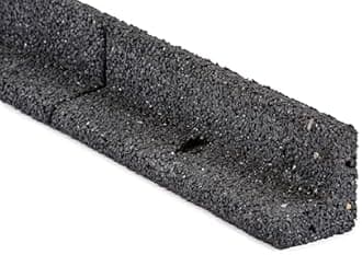 4 ft. Easy to Install No Digging Flexible and Sturdy Rubber Landscape Edging in Gray (6-Pack) Installation Hardware Included