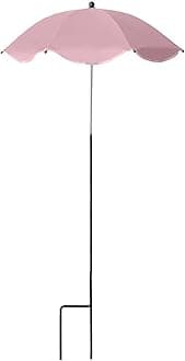 2025 Plant Umbrellas for Outdoor Plants - 25 Inch Adjustable Angles Plant Shade Umbrella, Weather Resistant Garden Shade Cover, Sun Protection Umbrella for Potted Plants Garden Bed Flower Pot