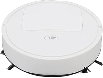 3 In 1 Smart Vacuum Robot Cleaner, 3.7V USB Charging Self Cleaning Vacuum Robot, Multifunctional Low Noise Robot Vacuum Cleaner Carpet and Floor, for Pet Hair Carpet Floor Dust