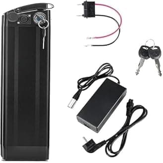 36V 48V Ebike 15.6Ah 18Ah 21Ah Li-ion Battery, for 250W 350W 500W 750W 1000W Motor, Electric Bike Lithium Battery with Charge (36V 18AH)