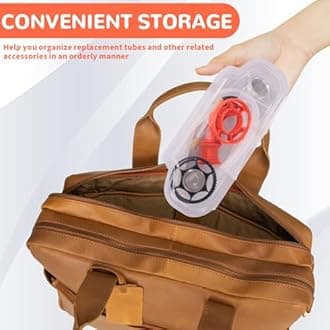 Balloon Bags Filling Set Portable Balloon Bags Filling Chamber Tube Kit Easy to Install Balloon Bag Fillings Chamber Set Plastic Balloo n Replacement Sets for Balloo n Bag