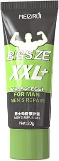 Male Enhancement Gel, Body Cream for Private Part, Men's Re-Vitalize Enlargement Cream, Enhance Size and Performance – Get Bigger Thicker and Stronger (XXL+)