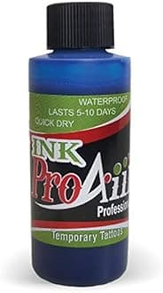 Body Paint - ProAiir Temporary Tattoo Ink - 4.2 oz (120ml) Blue