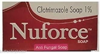 Nuforce Clotrimazole Soap 1% - 75g (Anti Fungal Soap) TFM 76% Skin Infections