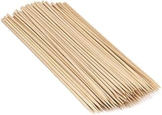 BambooMN - 5mm Sharp-Point Multipurpose Food Bamboo Skewers - 6.5" (16.5cm) - 100 Pieces