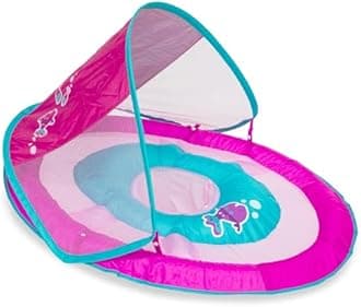 Swimways Baby Spring Float Sun Canopy, Pink