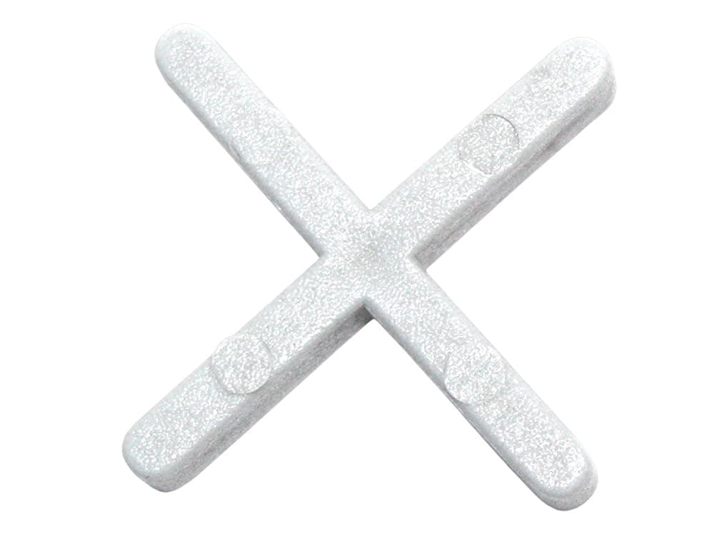 RUBI Tile Spacers for Correct Tile Placement | Quality Base Material | WHITE TILE SPACERS 3 MM (B200 U.)