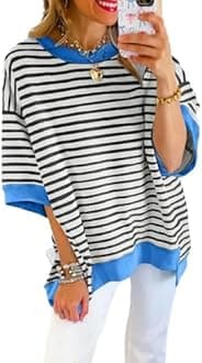 Shewin Womens Hooded Sweatshirt Casual