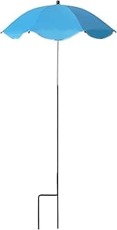 2025 Plant Umbrellas for Outdoor Plants - 25 Inch Adjustable Angles Plant Shade Umbrella, Weather Resistant Garden Shade Cover, Sun Protection Umbrella for Potted Plants Garden Bed Flower Pot