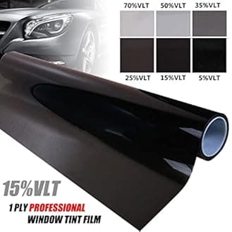 Professional Car Auto Van Limo Tint Black Scratch-Resistant 51cm x 2m 70% Very Light