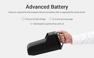 WHILL Model C2 Portable Power Chair (RED, 16" Wide Seat)