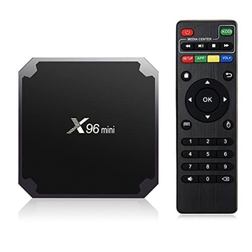 X96 Mini TV Box Android, Smart TV Box, 4K Ultra HD Android 7.1.2 Set Top Box,Quad Core 2G/16G WiFi Home Video Players
