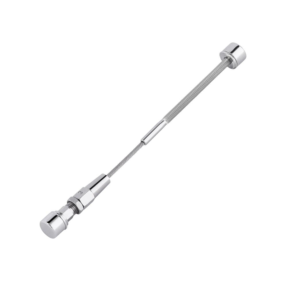 Stainless Steel Cable Quick Lock Swageless Assembly Type 1 for 1/8 Inch Wire Rope Cable for Metal Post on Rail Deck (30 Feet)