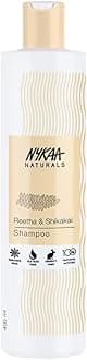 Nykaa NaturalsReetha & Shikakai Shampoo - Prevents Brittleness, Revives Dull Hair, Nourishes the Scalp - Vitamins A, D, E & K, 100% Natural Actives, Men and Women, for Dull & Brittle Hair - 400ml
