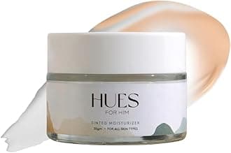 Color-Changing Tinted Moisturizer for Men | With Hyaluronic Acid & Glycerine | Sheer Coverage, Anti-Ageing Hydration | Perfect for Men’s Faces, 30 g | مرطب ملون للرجال