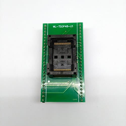 Standard TSOP48-0.5 Open Top Programming Socket IC Test Socket Flash Programmer Adapter TSOP48 socket