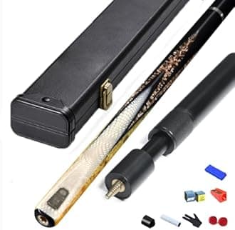 Pool cue Pool cue Stick Billiard cue Sticks 3/4 Split Chinese Style Black Eight American Nine-cue Billiard cue 10MM11.5MM(Color:3,Size:11.5MM)