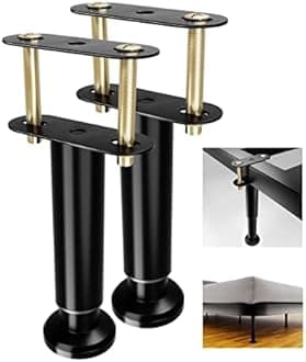 adjustable bed frame central support legs