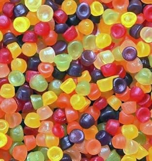Floral Gums Sweets - 500 Gram Bulk Bag - 500g - Assorted Sweet Pick and Mix for Parties, Gifts, and Sharing.